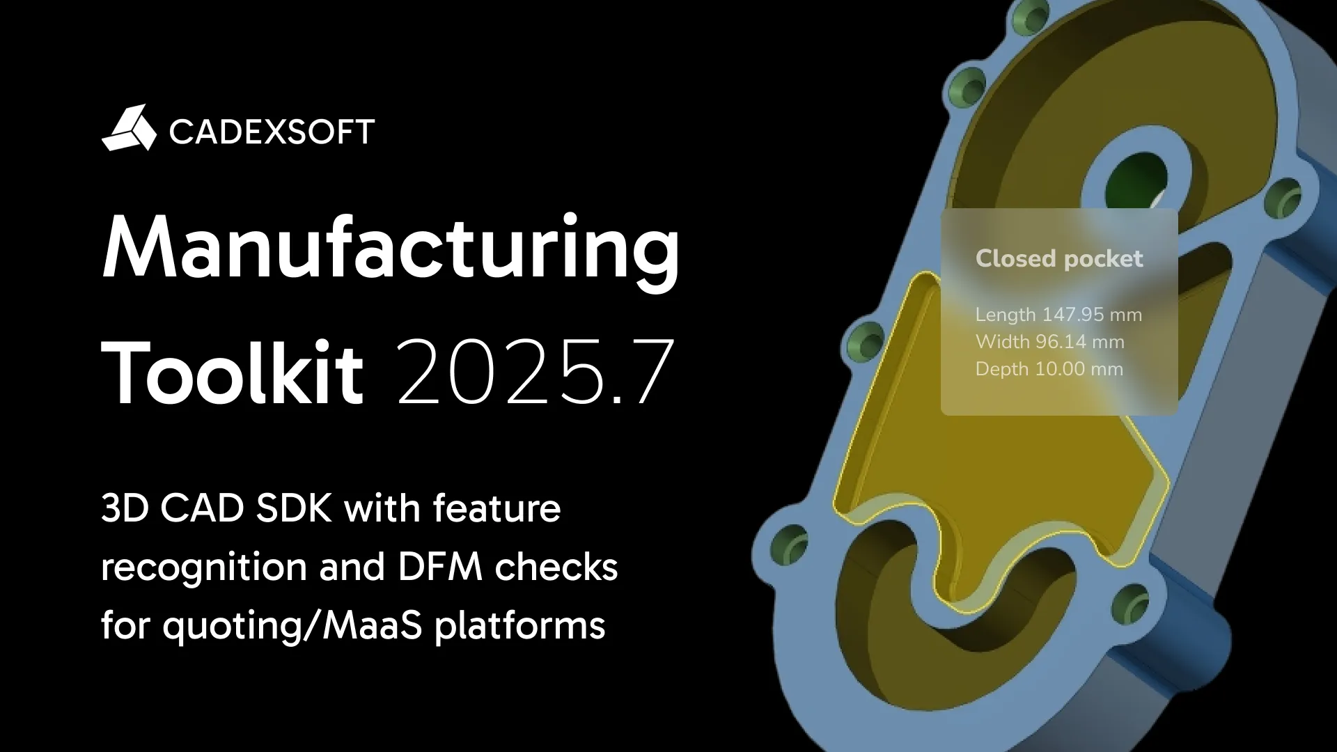 MTK Workbench initial release, PDF import, new DFM checks, and performance improvements in Manufacturing Toolkit 2025.7
