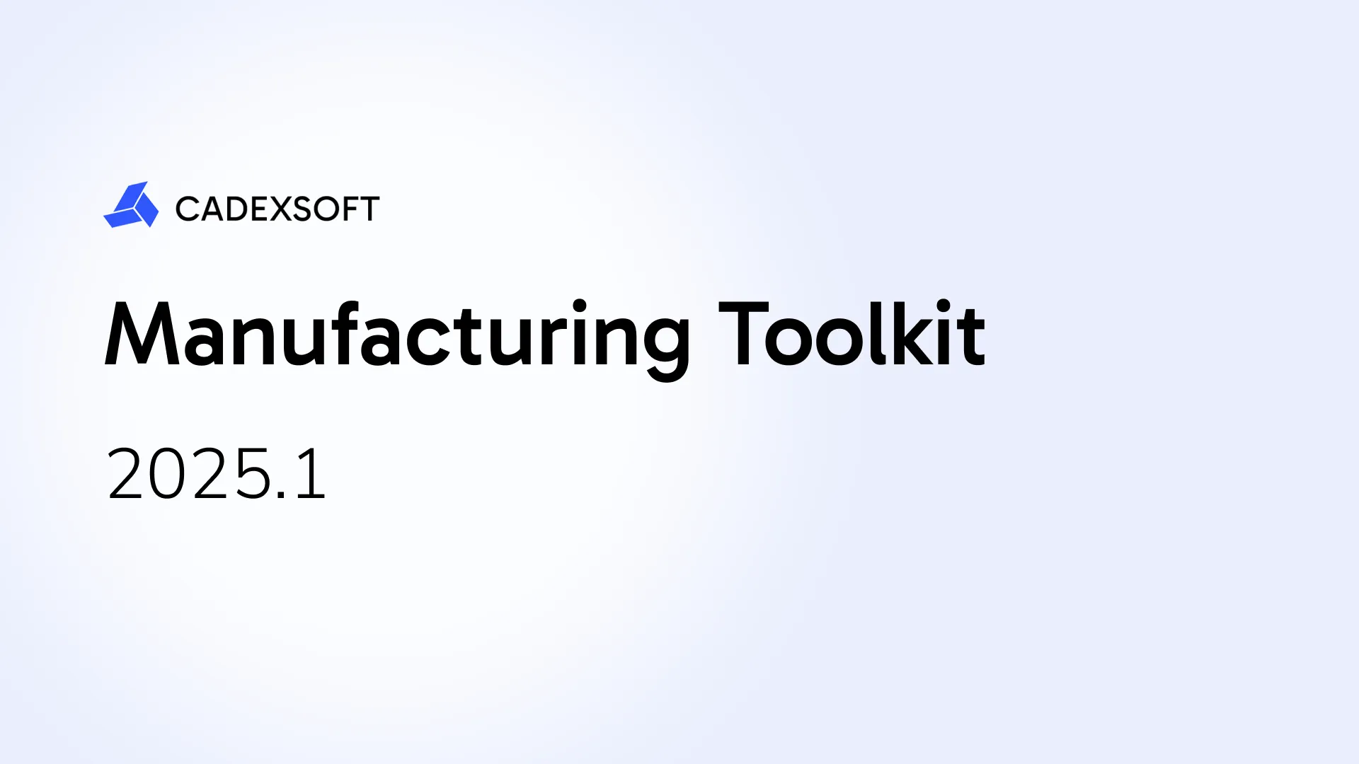 Improved wall finder algorithm, better pockets and faces recognition, and expanded web functionality in Manufacturing Toolkit 2025.1