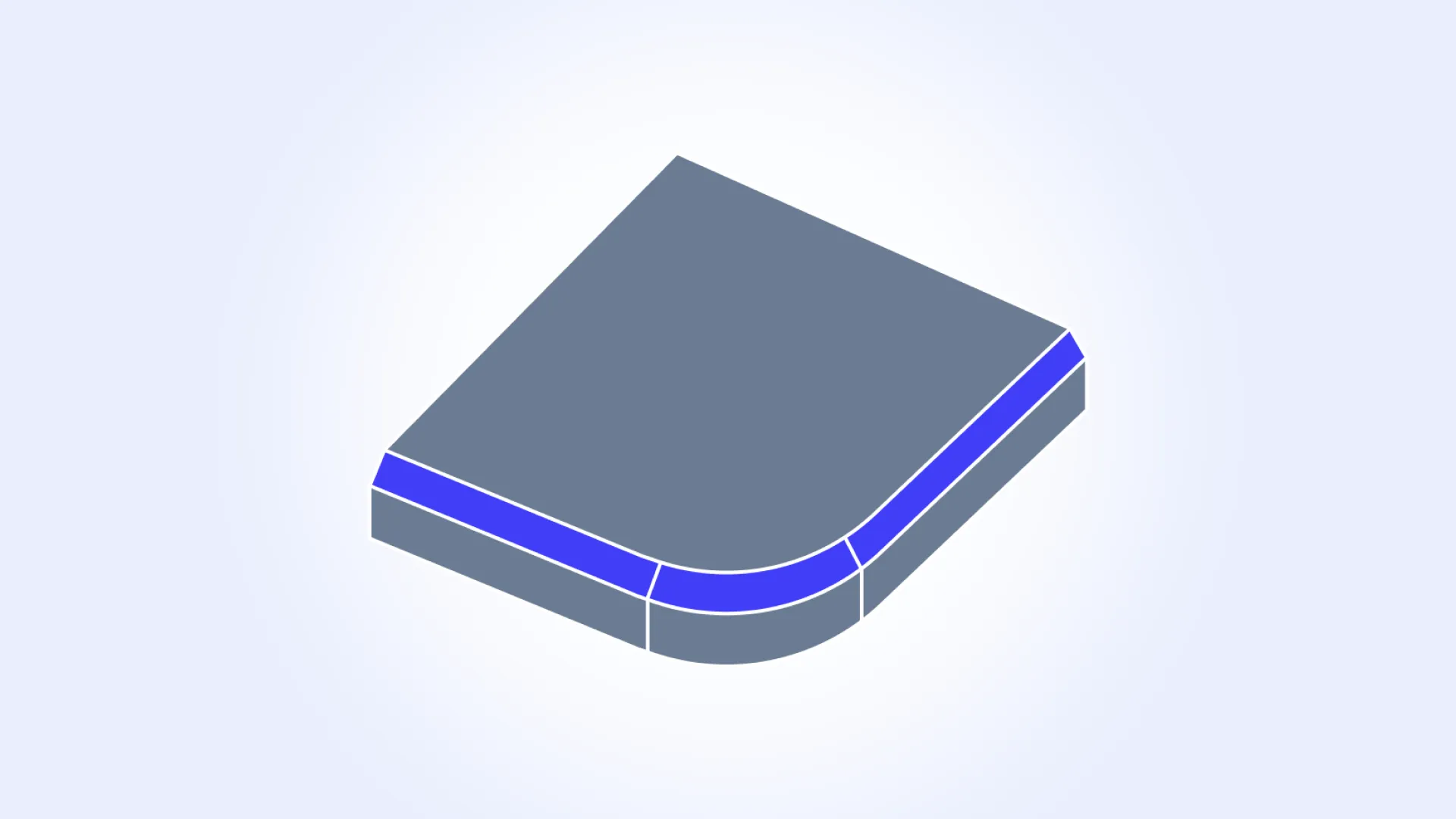 Recognized external chamfer