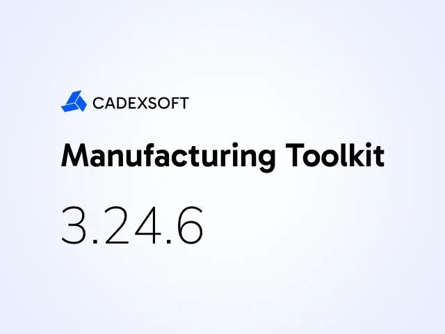 New model data API, web visualization capabilities, and model reader class for supported formats in Manufacturing Toolkit in release 3.24.6