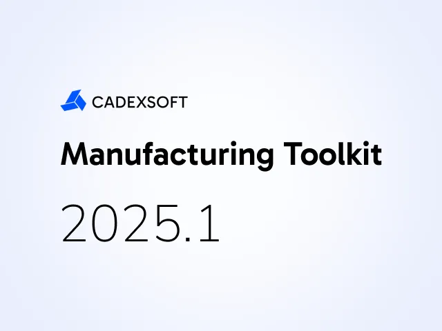 Improved wall finder algorithm, better pockets and faces recognition, and expanded web functionality in Manufacturing Toolkit 2025.1