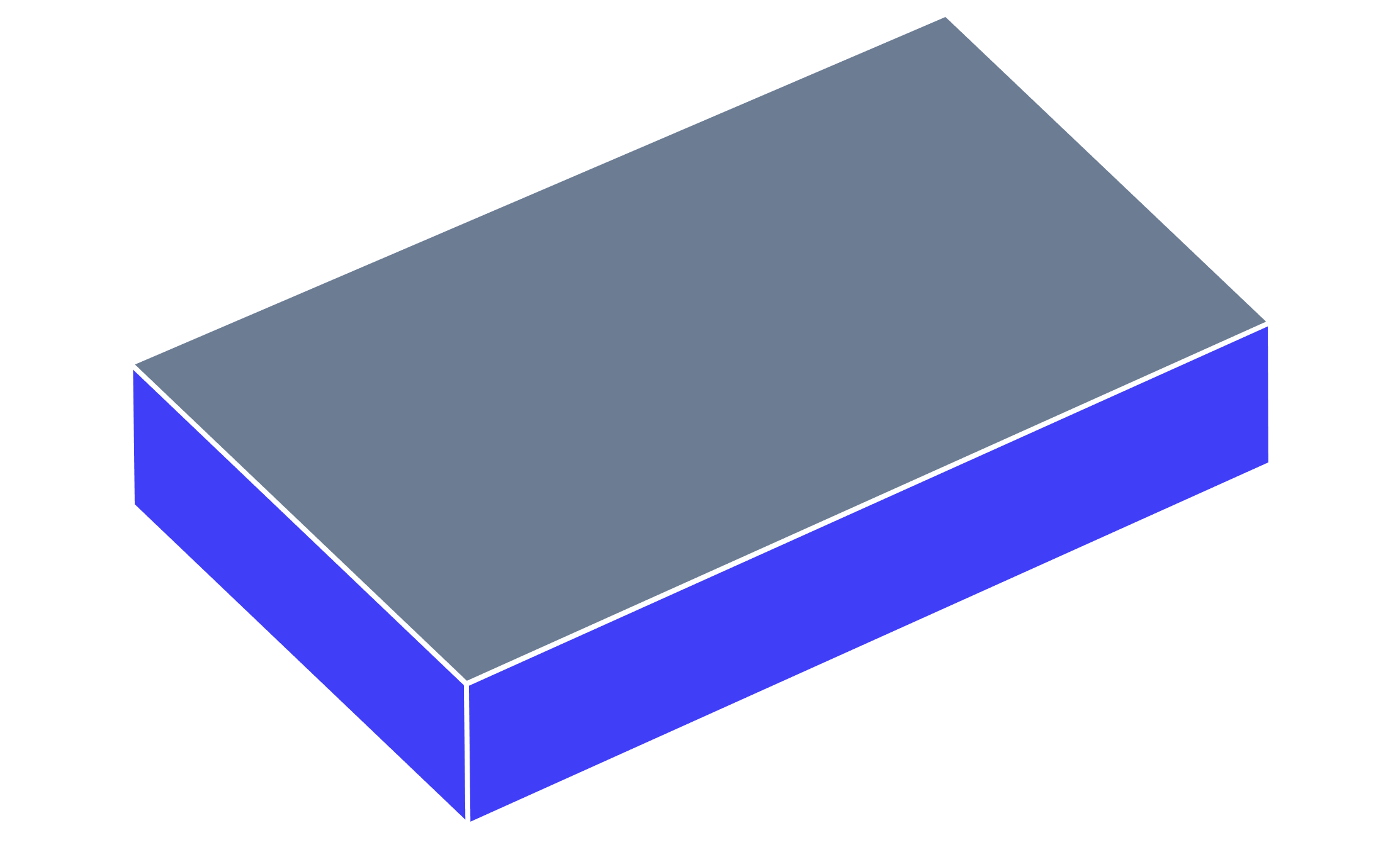 Flat side milled face