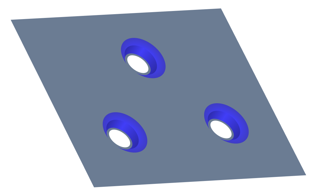 Complex hole